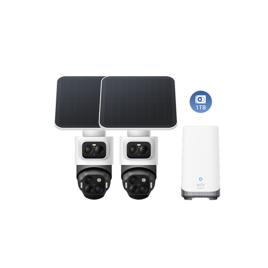 eufyCam S4 2-Cam Kit + 1 TB Hard Drive